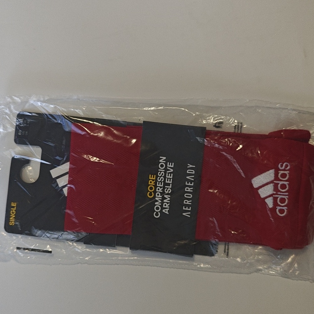 Adidas Core Compression Sleeve in Bold Red